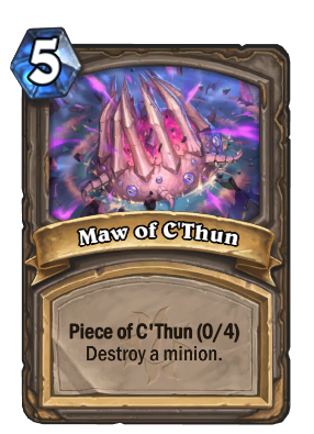Maw of C'Thun Card Image