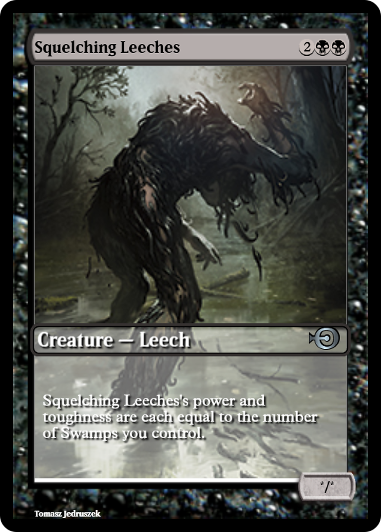 Squelching Leeches Card Image