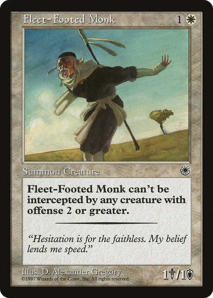 Fleet-Footed Monk Card Image