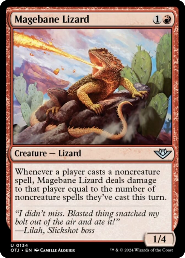 Magebane Lizard Card Image