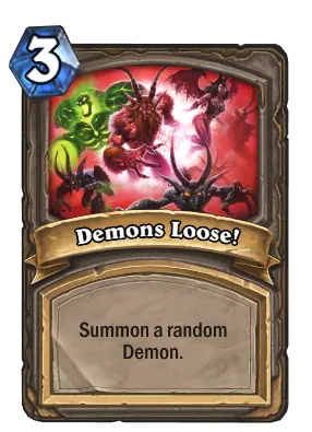 Demons Loose! Card Image