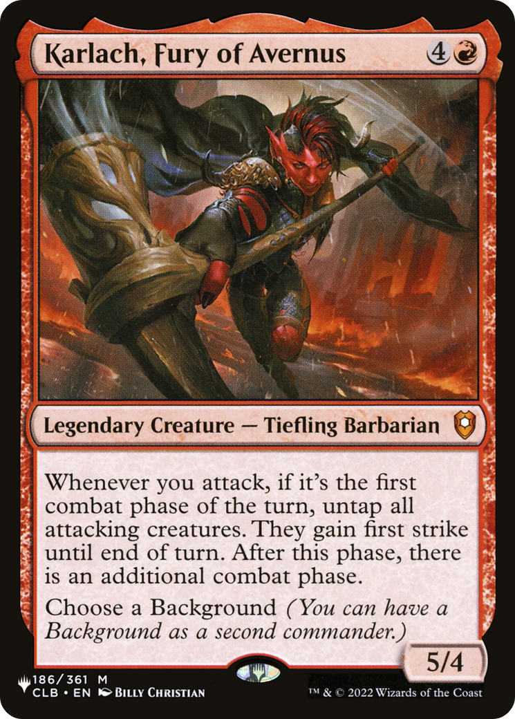 Karlach, Fury of Avernus Card Image