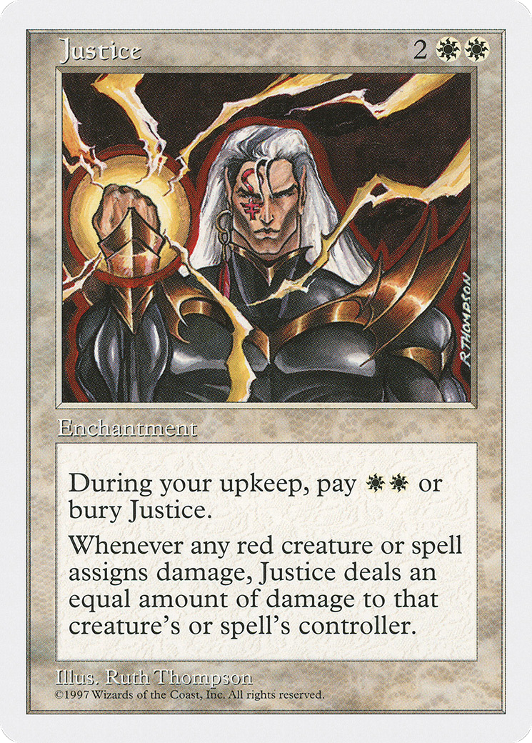 Justice Card Image