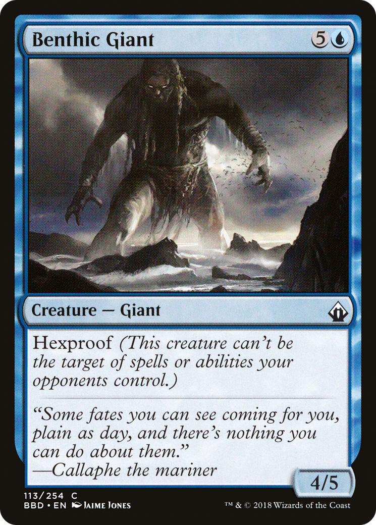 Benthic Giant Card Image