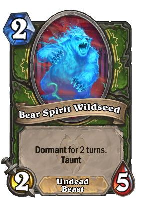 Bear Spirit Wildseed Card Image