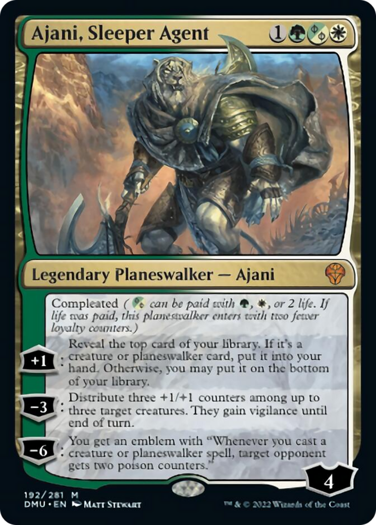 Ajani, Sleeper Agent Card Image