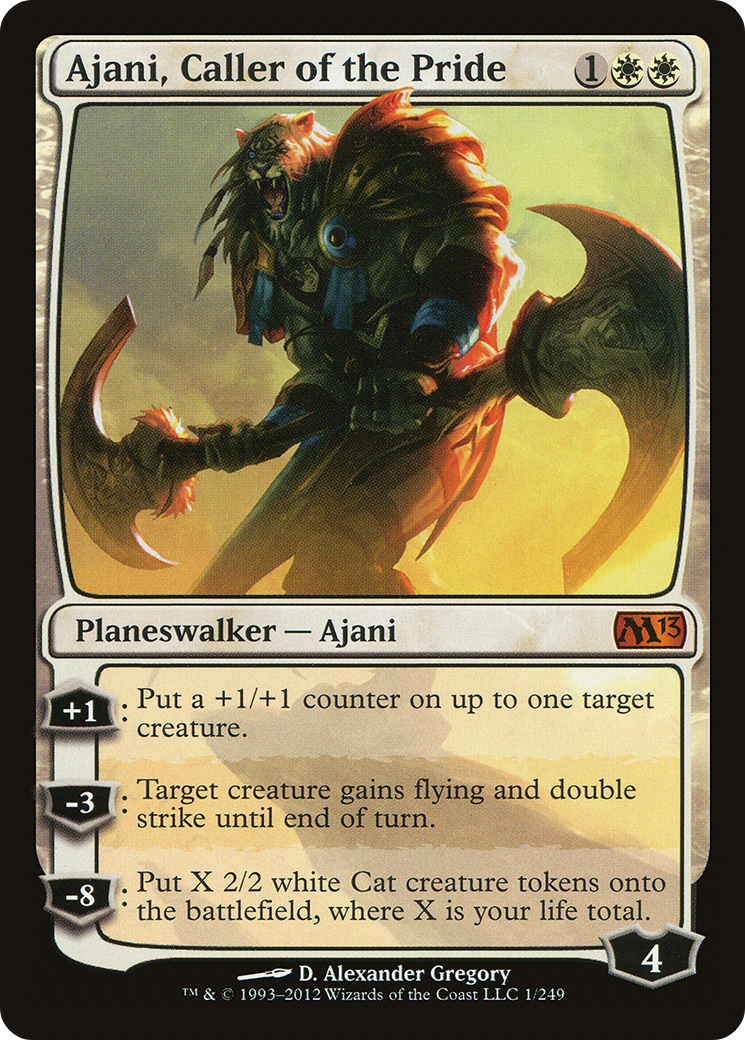 Ajani, Caller of the Pride Card Image