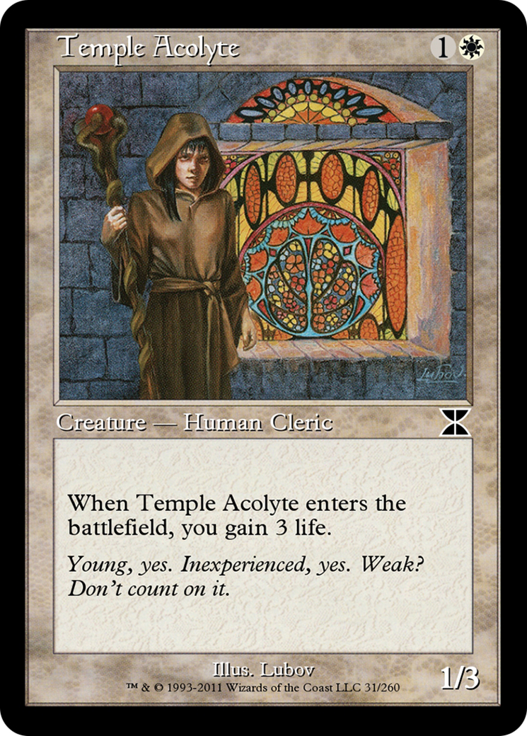 Temple Acolyte Card Image