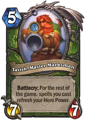 Tavish, Master Marksman Card Image