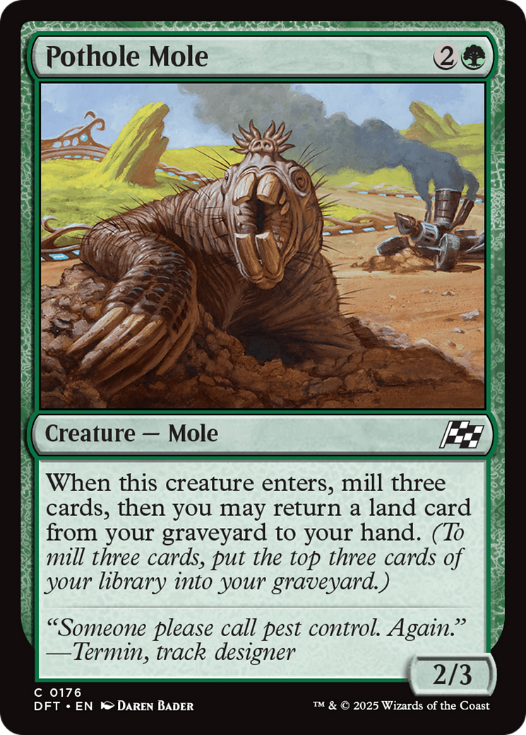 Pothole Mole Card Image