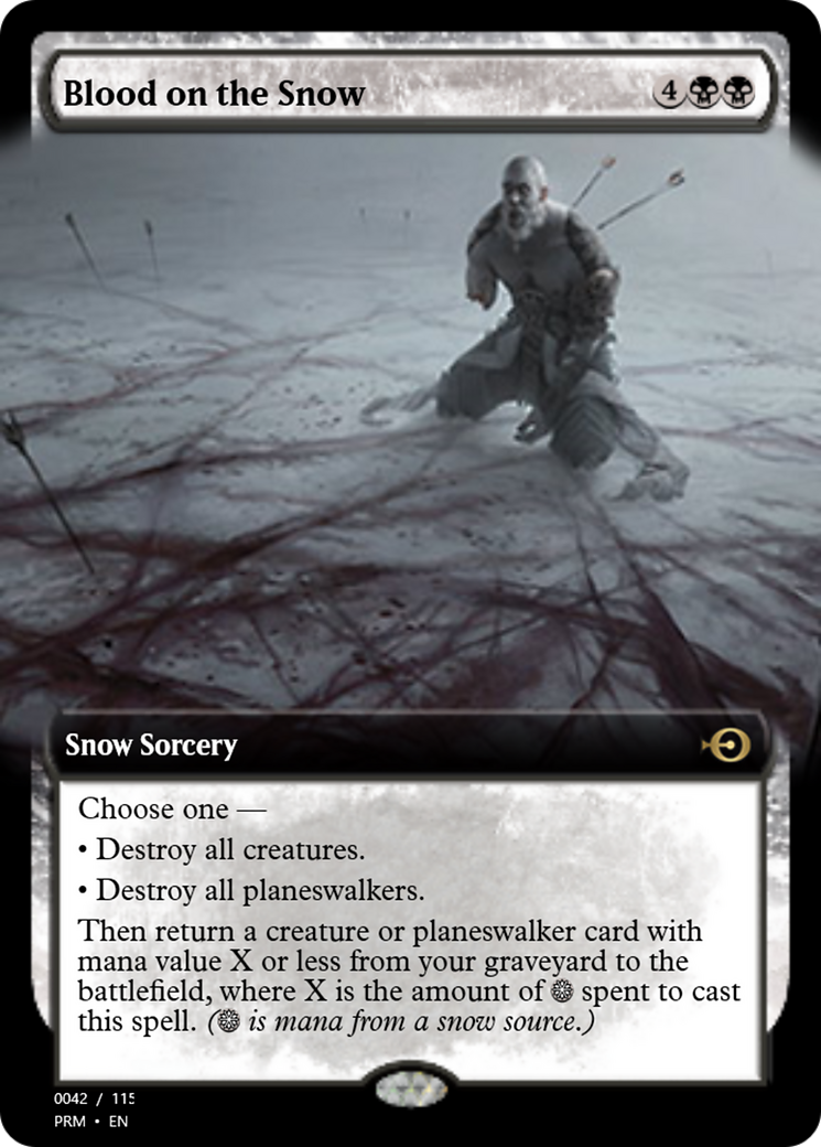 Blood on the Snow Card Image