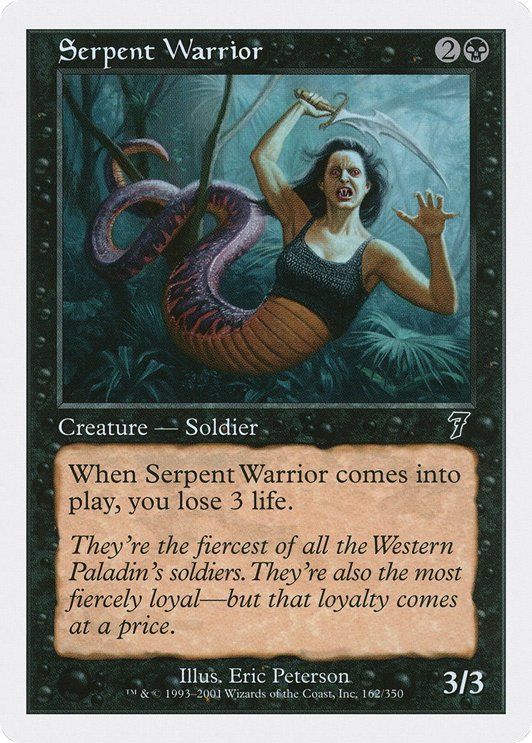 Serpent Warrior Card Image