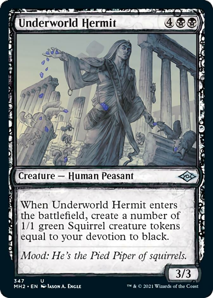 Underworld Hermit Card Image