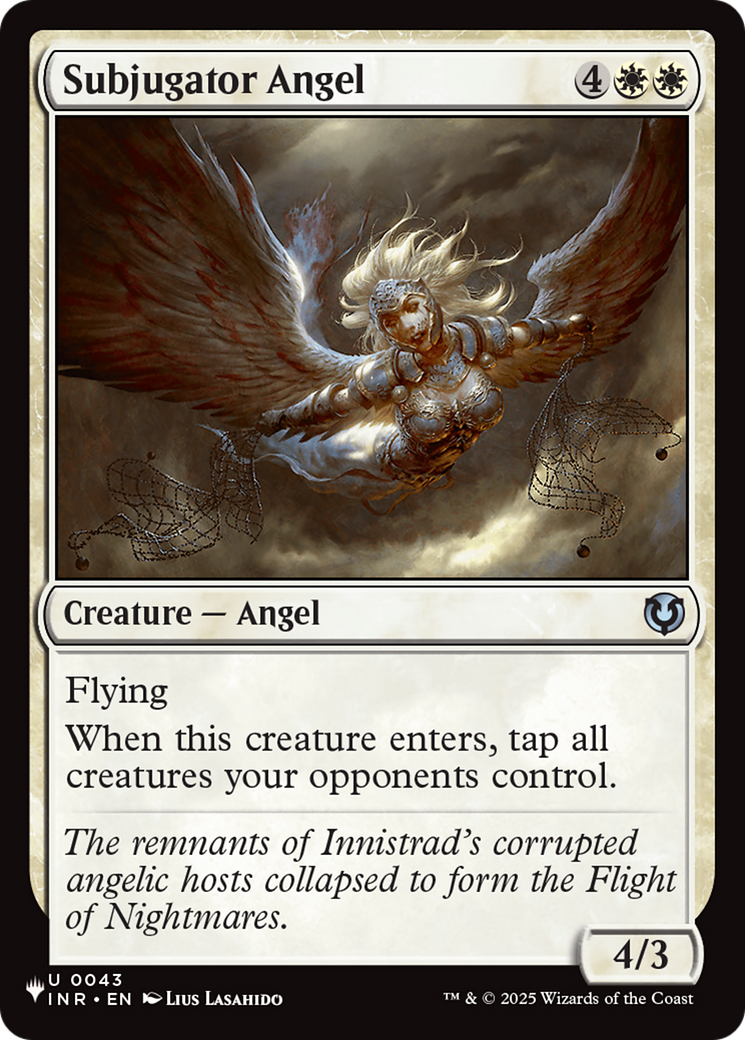 Subjugator Angel Card Image