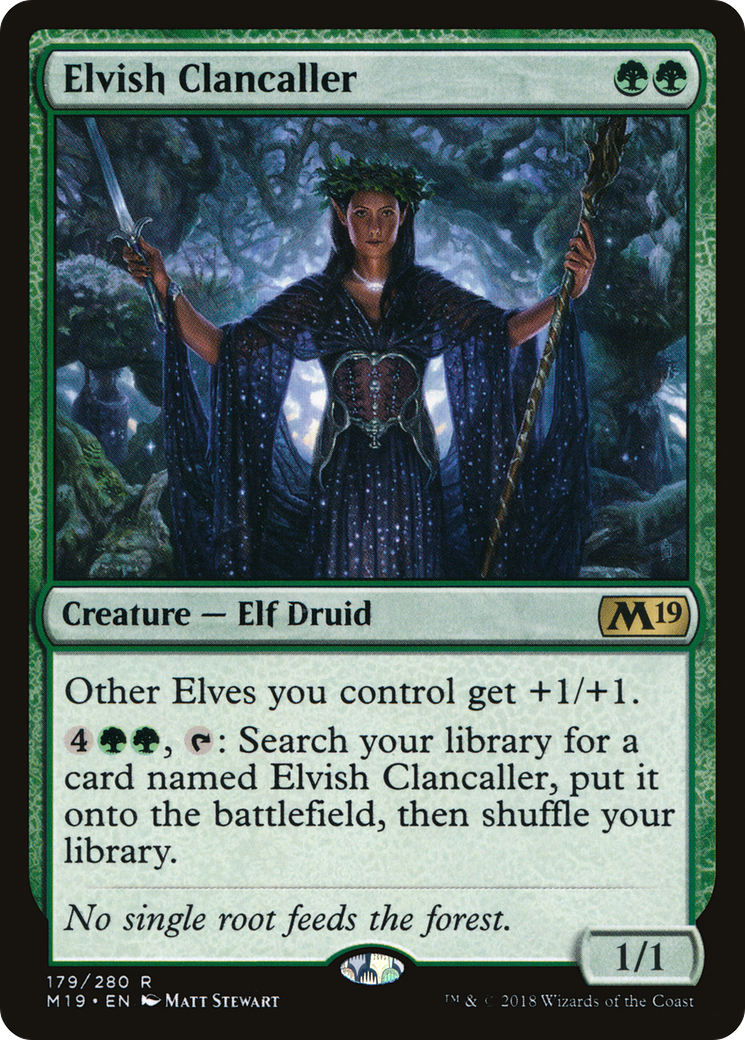 Elvish Clancaller Card Image