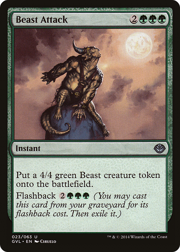 Beast Attack Card Image