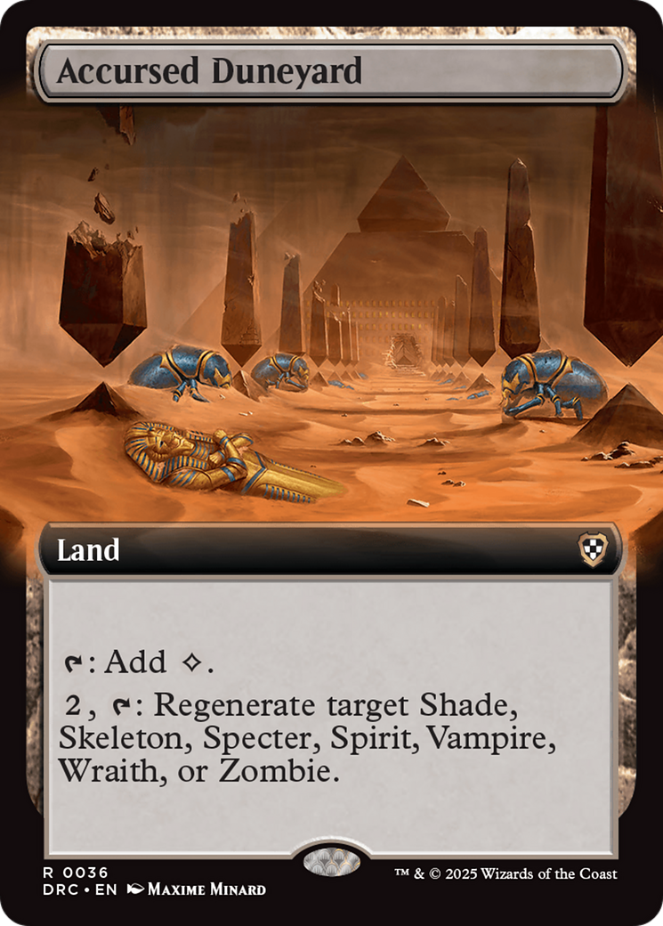 Accursed Duneyard Card Image