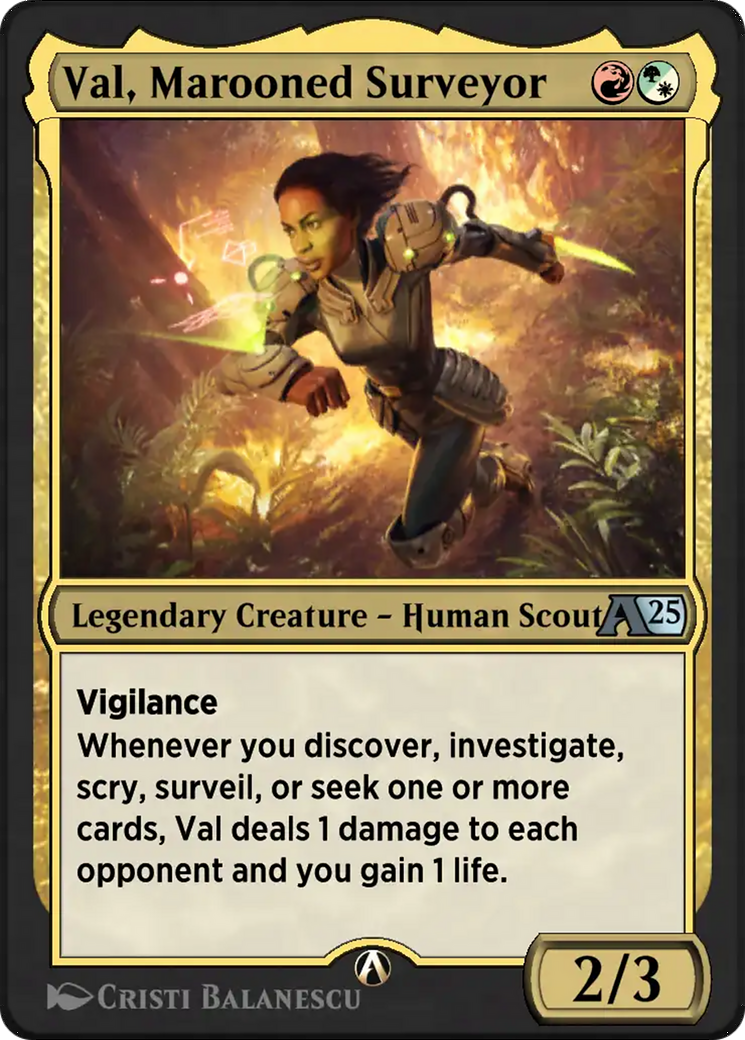 Val, Marooned Surveyor Card Image
