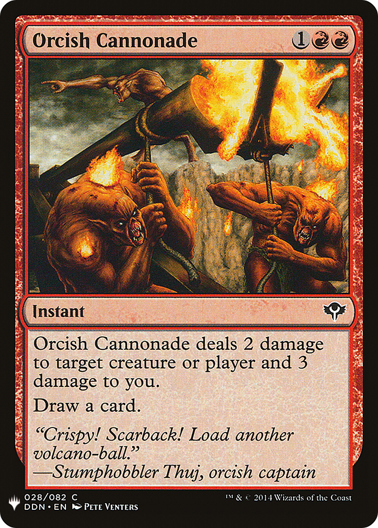 Orcish Cannonade Card Image