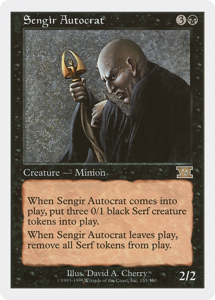 Sengir Autocrat Card Image