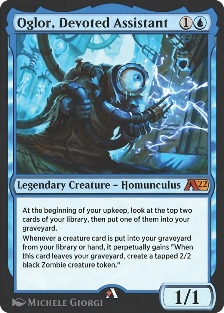 Oglor, Devoted Assistant Card Image