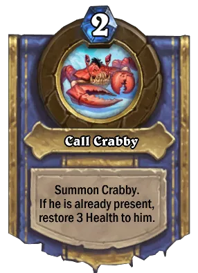 Call Crabby Card Image