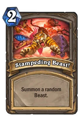 Stampeding Beast! Card Image