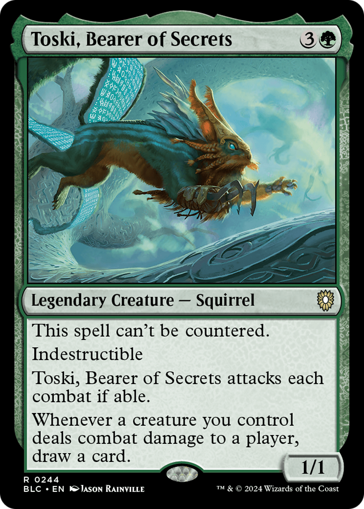 Toski, Bearer of Secrets Card Image