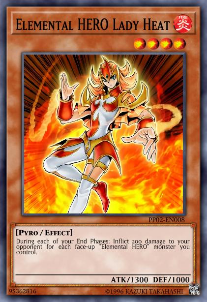 Elemental HERO Lady Heat Card Image