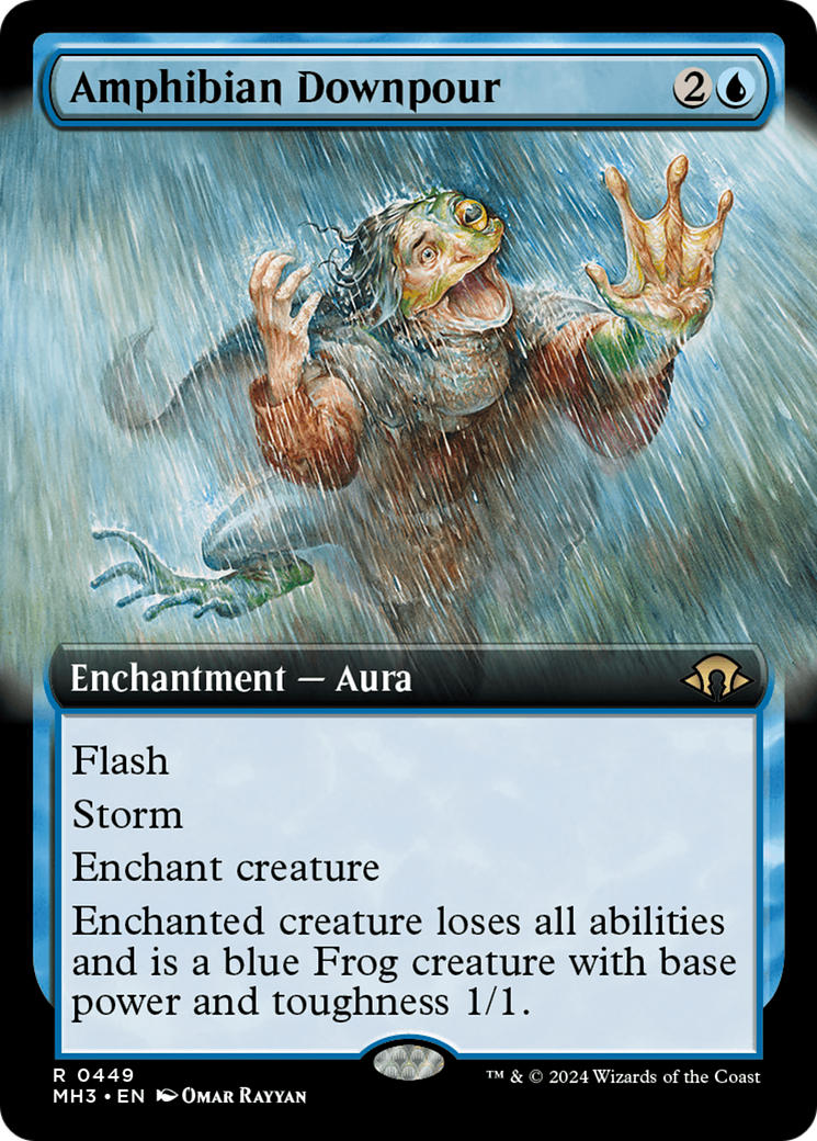 Amphibian Downpour Card Image