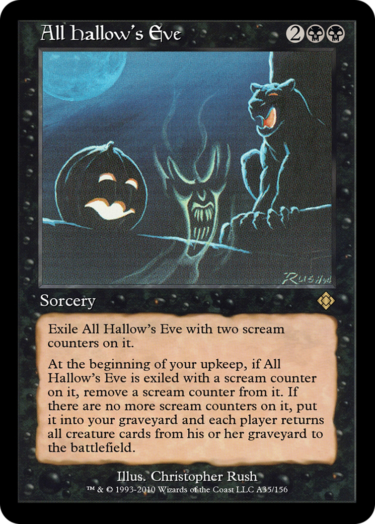 All Hallow's Eve Card Image