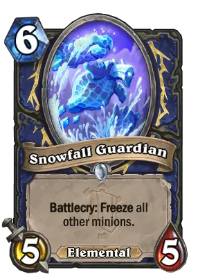 Snowfall Guardian Card Image
