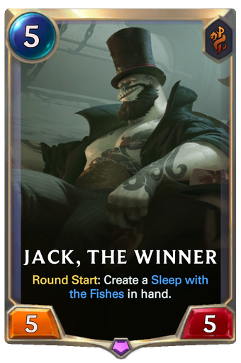 Jack, the Winner Card Image