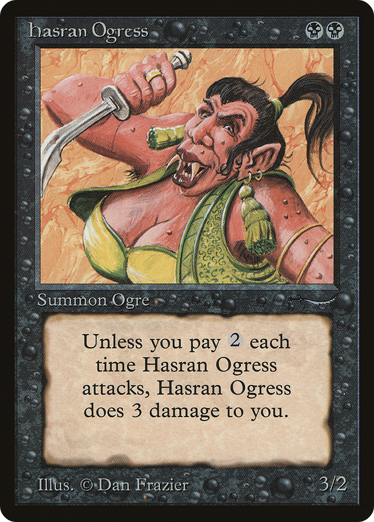 Hasran Ogress Card Image