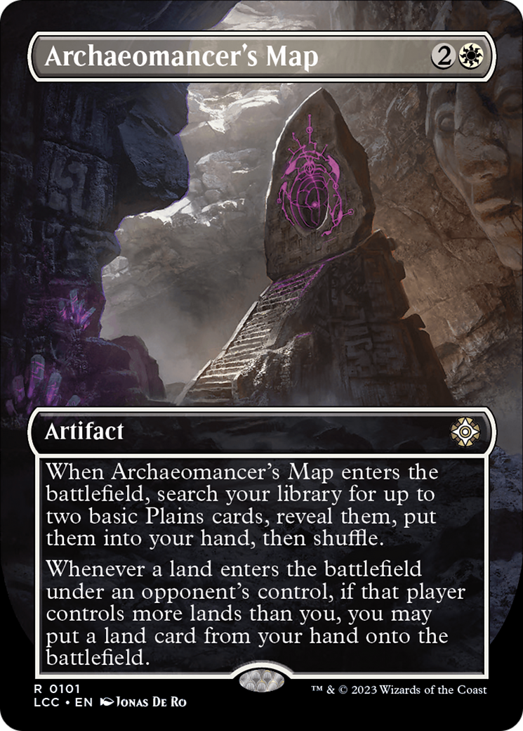 Archaeomancer's Map Card Image