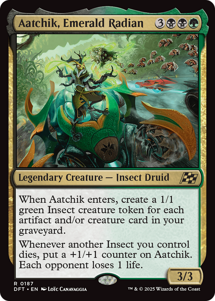 Aatchik, Emerald Radian Card Image