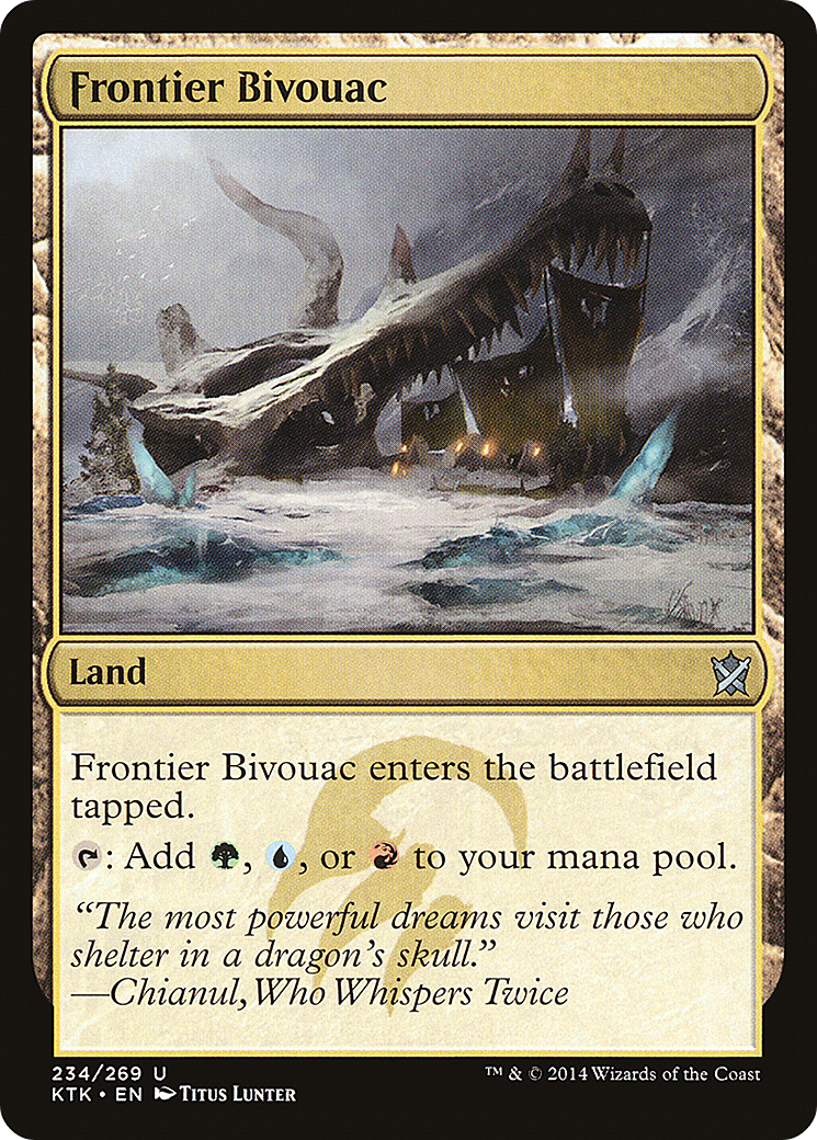 Frontier Bivouac Card Image