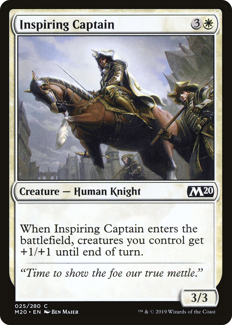 Inspiring Captain Card Image