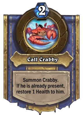 Call Crabby Card Image