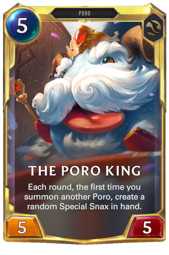 The Poro King Card Image