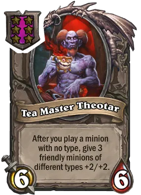 Tea Master Theotar Card Image