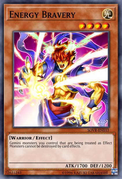 Energy Bravery Card Image