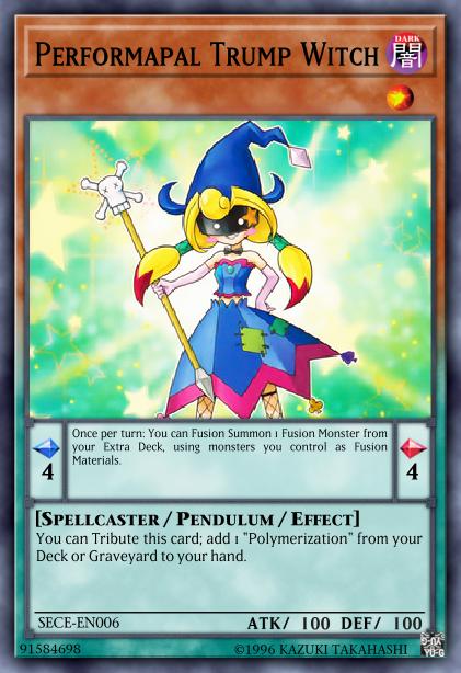 Performapal Trump Witch Card Image