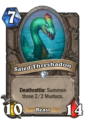 Sated Threshadon Card Image