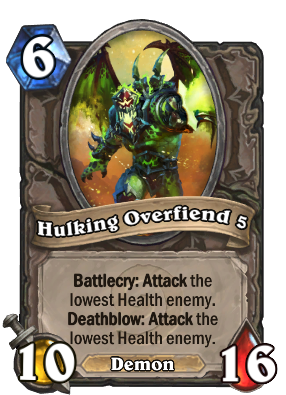 Hulking Overfiend {0} Card Image