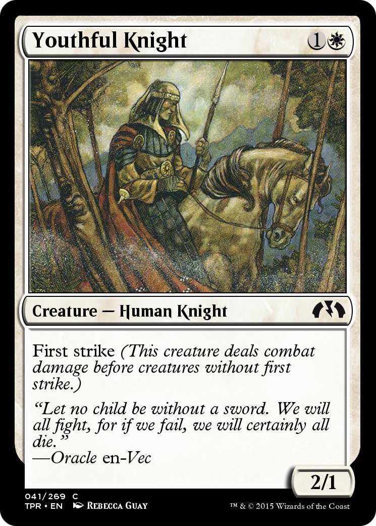 Youthful Knight Card Image