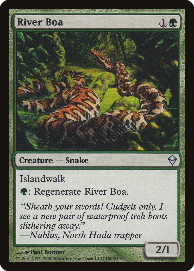 River Boa Card Image