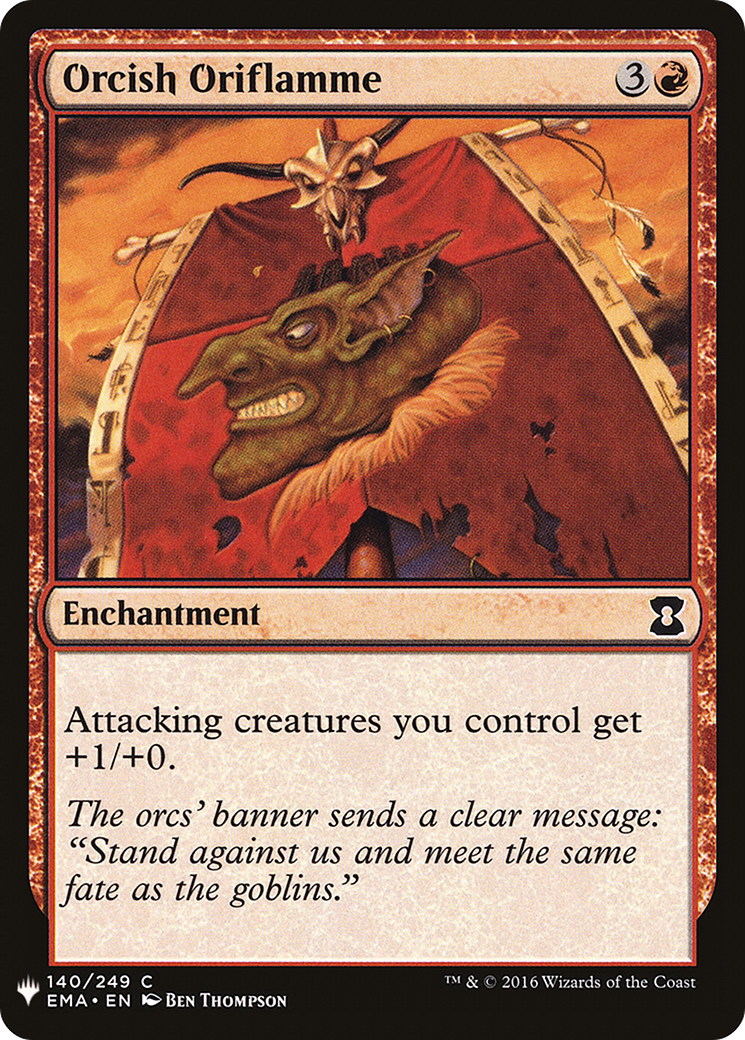 Orcish Oriflamme Card Image