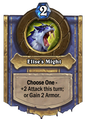 Elise's Might Card Image