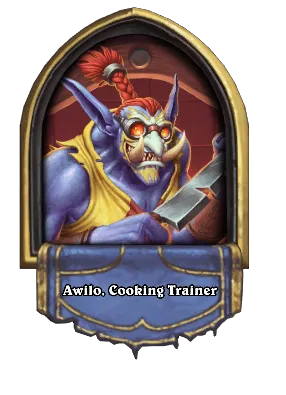 Awilo, Cooking Trainer Card Image